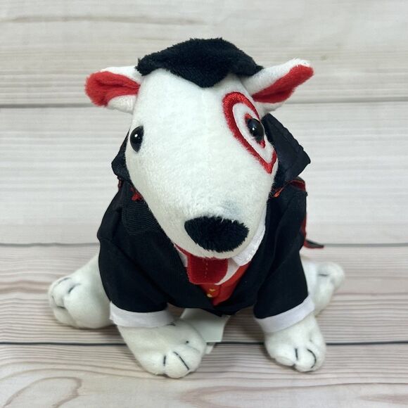Target BULLSEYE Plush Dracula Vampire Costume Dog Limited 1st Edition 6” Stuffed - Picture 3 of 13